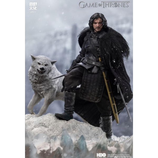 (預購) 圓野文化 1/12 權力的遊戲 狼+配件包 可動完成品 20260421 圓野文化 1/12 權力的遊戲 狼+配件包 可動完成品