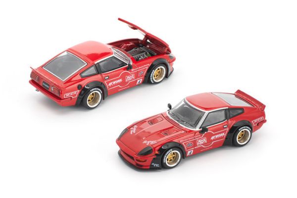 POP RACE 1/64 日產 Nissan PANDEM 280ZX RED POP RACE 1/64 日產 Nissan PANDEM 280ZX RED