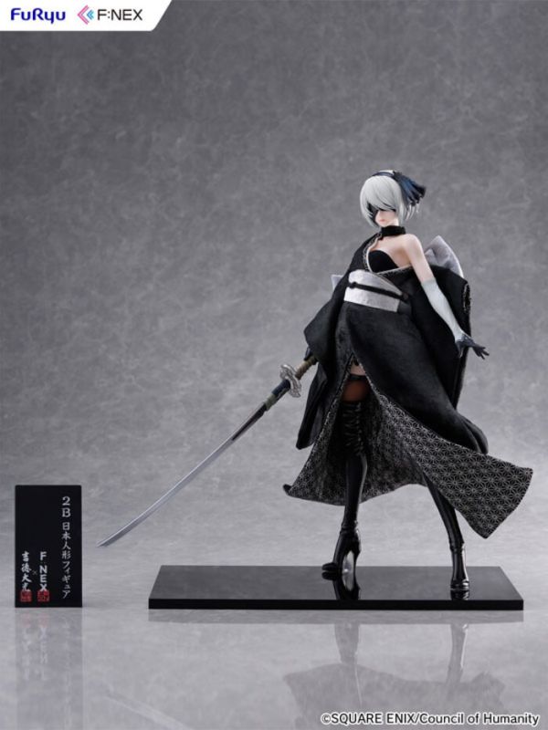 Furyu 1/7 吉德 x F:NEX 尼爾:自動人形Ver1.1a 2B 日本人形 PVC完成品 Furyu 1/7 吉德 x F:NEX 尼爾:自動人形Ver1.1a 2B 日本人形 PVC完成品
