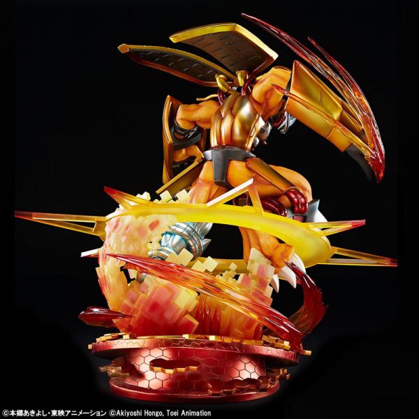 Unique Art Studio 數碼寶貝 八神太一＆戰鬥暴龍獸 PVC 大型雕像 Unique Art Studio,數碼寶貝,八神太一,戰鬥暴龍獸,PVC,大型雕像,