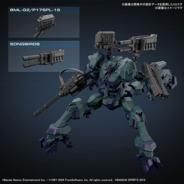 BANDAI 1/144 30mm 配件套組 機戰傭兵VI 境界天火 BALAM INDUSTRIES BD-001 MELANDER 彪尾 組裝模型 BANDAI 1/144 30mm 配件套組 機戰傭兵VI 境界天火 BALAM INDUSTRIES BD-001 MELANDER 彪尾 組裝模型