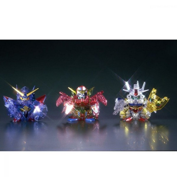 BANDAI SD鋼彈 CB戰士 SP03 水晶版 指揮官組 BANDAI SD鋼彈 CB戰士 SP03 水晶版 指揮官組