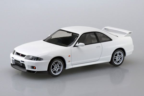 AOSHIMA 青島 樂Pla Snap Kit 21-WH 日產 Skyline GT-R R33 白色 組裝模型 AOSHIMA 青島 樂Pla Snap Kit 21-WH 日產 Skyline GT-R R33 白色 組裝模型