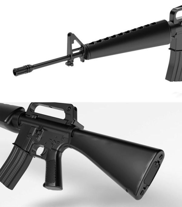 TOMYTEC 1/12 迷你武裝 LADF22 少女前線 M16A1 TYPE 組裝模型 TOMYTEC 1/12 迷你武裝 LADF22 少女前線 M16A1 TYPE 組裝模型