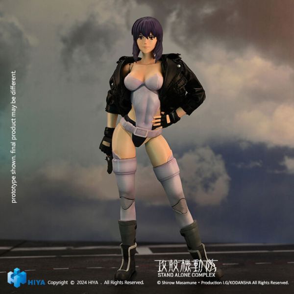 Hiya Toys Exquisite Super Series 1/12 超可動⼈偶系列 攻殼機動隊 Stand Alone Complex 草薙素⼦ 女猩猩 Hiya Toys Exquisite Super Series 1/12 超可動⼈偶系列 攻殼機動隊 Stand Alone Complex 草薙素⼦ 女猩猩