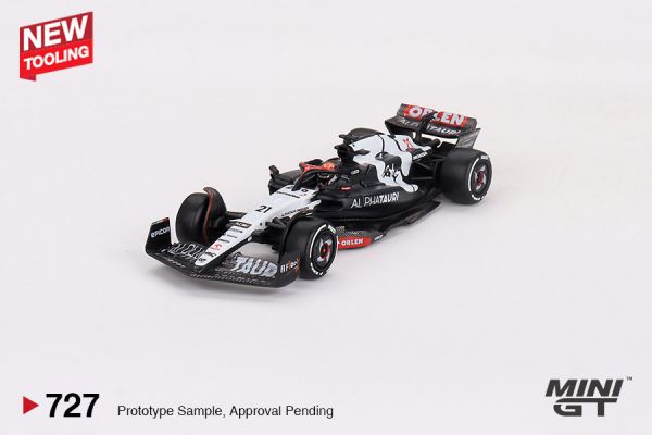 MINIGT 1/64 艾法托利F1車隊 AlphaTauri AT04 #21 Nyck de Vries F1澳洲大獎賽2023 MINIGT 1/64 艾法托利F1車隊 AlphaTauri AT04 #21 Nyck de Vries F1澳洲大獎賽2023