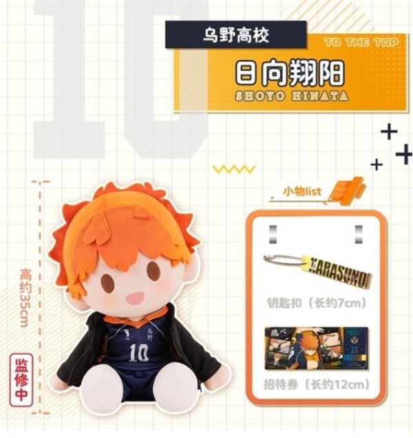 BANDAI POTEPOTTE X 排球少年 日向翔陽套組 BANDAI POTEPOTTE X 排球少年 日向翔陽套組