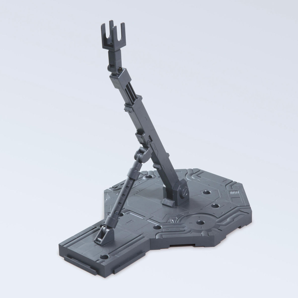 BANDAI 1/144 1/100 Action Base 1 鋼彈模型 地台型支撐架 腳架 灰色 組裝模型 BANDAI,1/144,1/100,Action,Base 1,鋼彈模型,地台型,支撐架,腳架,灰色,組裝模型,