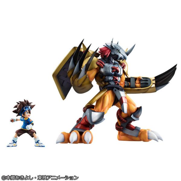 (預購) [再版] MegaHouse Precious G.E.M.數碼寶貝大冒險 戰鬥暴龍獸＆八神太一 PVC完成品 (預購) [再版] MegaHouse Precious G.E.M.數碼寶貝大冒險 戰鬥暴龍獸＆八神太一 PVC完成品