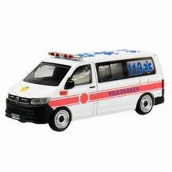 TINY TW26 福斯 Volkswagen T6 台灣消防局 救護車 迷你車    TINY,TW26,福斯,Volkswagen,T6,台灣消防局,救護車,迷你車   