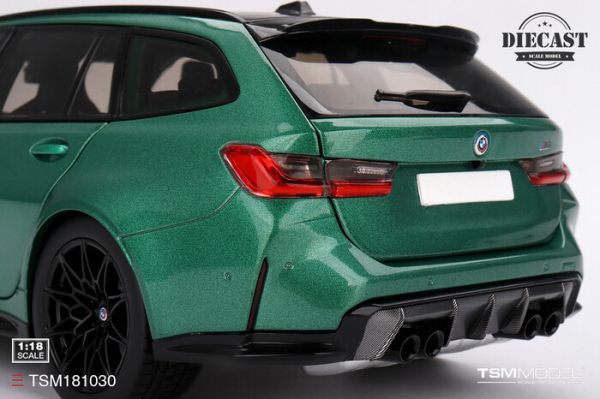 TSM MODEL 1/18 寶馬 BMW M3 Touring M Isle of Man Green Metallic TSM181030 TSM MODEL 1/18 寶馬 BMW M3 Touring M Isle of Man Green Metallic TSM181030
