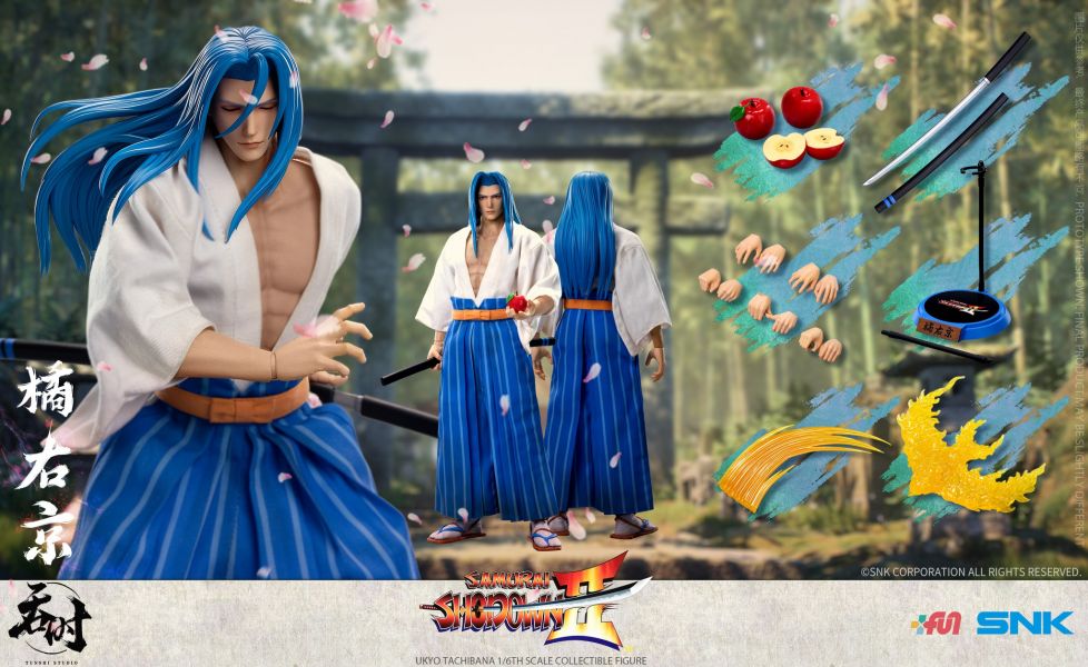 吞時工作室 1/6 真侍魂 霸王丸地獄變 橘右京 可動人偶 TS-008 SNK正版授權  吞時工作室,1/6,真侍魂,霸王丸地獄變,橘右京,可動人偶 ,TS-008,SNK,正版授權, 