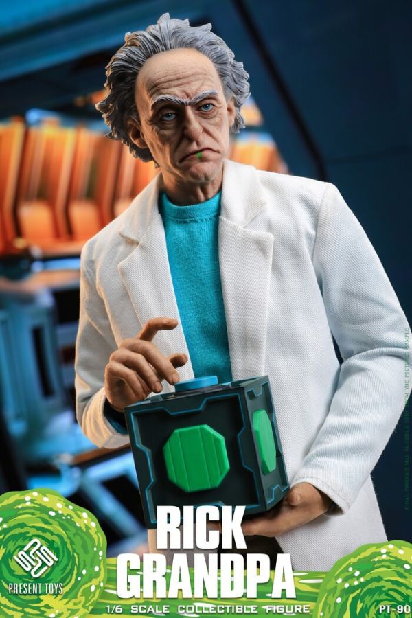 PRESENT TOYS 1/6 瑞克和莫蒂 Rick and Morty 瑞克爺爺 Rick 可動完成品 PRESENT TOYS 1/6 瑞克和莫蒂 Rick and Morty 瑞克爺爺 Rick 可動完成品