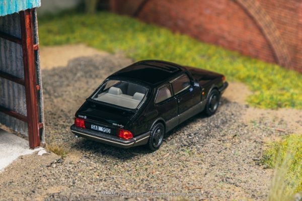 TARMAC WORKS 1/64 Saab 900 Turbo Black TARMAC WORKS 1/64 Saab 900 Turbo Black