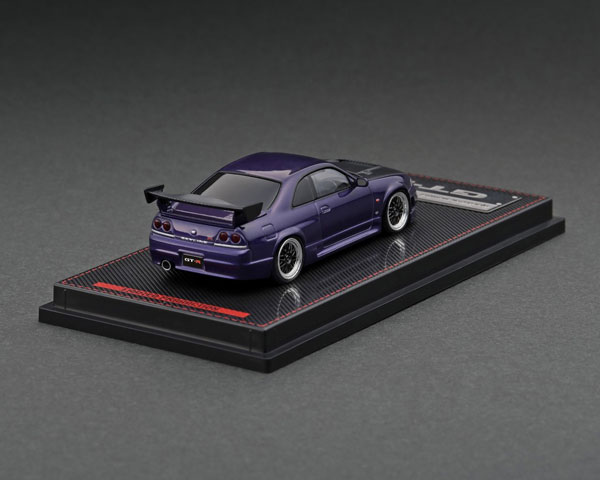 ignition model 1/64 日產 Nismo R33 GT-R 金屬紫  ignition model,1/64,日產,Nismo R33 GT-R,金屬紫,