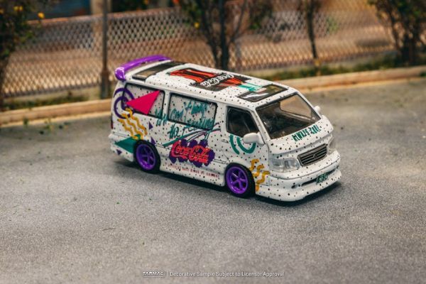 TARMAC 1/64 豐田 Toyota Hiace Wagon Custom Coca-Cola Delivery Van T64-078-CC TARMAC 1/64 豐田 Toyota Hiace Wagon Custom Coca-Cola Delivery Van T64-078-CC