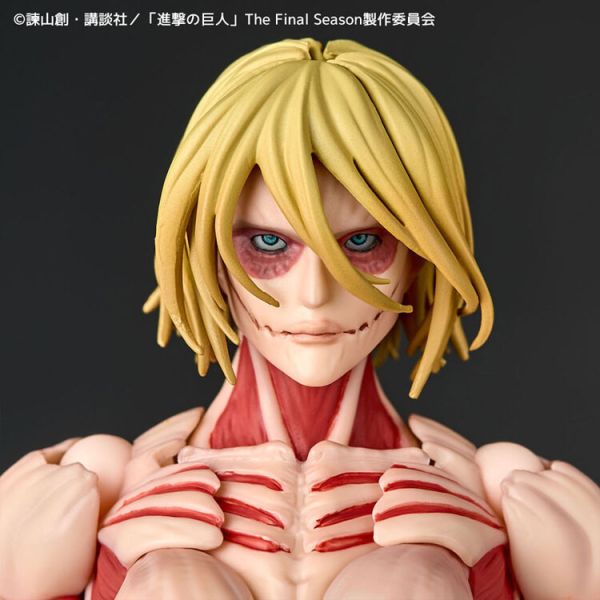 (預購) [再販] KAIYODO 海洋堂 REVOLTECH 驚奇山口 進擊的巨人 女巨人 亞妮 可動完成品 20250930 (預購) [再販] KAIYODO 海洋堂 REVOLTECH 驚奇山口 進擊的巨人 女巨人 亞妮 可動完成品