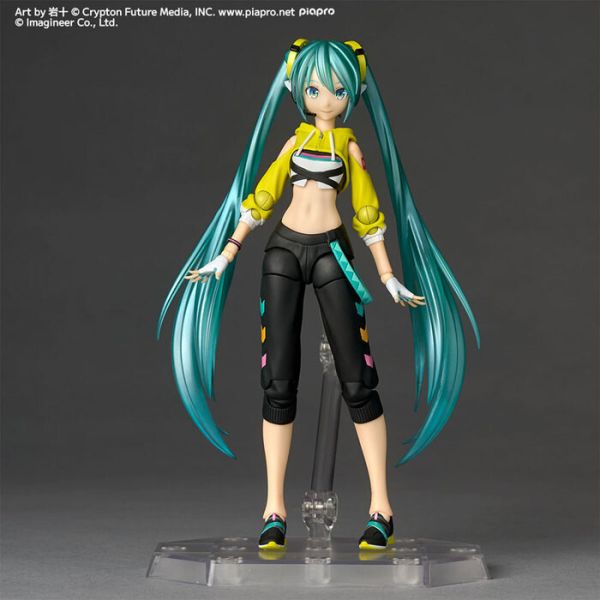 KAIYODO 海洋堂 REVOLTECH 驚奇山口 初音未來 健身拳擊ver. 可動完成品 KAIYODO 海洋堂 REVOLTECH 驚奇山口 初音未來 健身拳擊ver. 可動完成品
