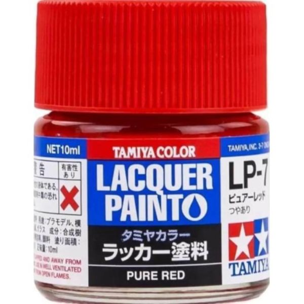 TAMIYA 田宮模型 硝基漆 LP-007 亮光紅 TAMIYA,田宮模型,硝基漆,LP-007,亮光紅,
