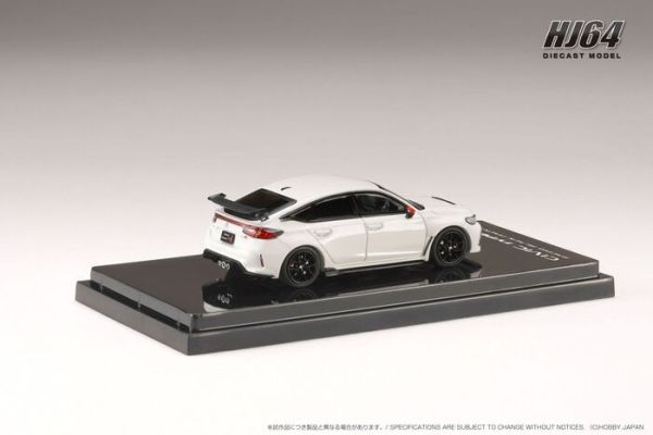 Hobby JAPAN 1/64 本田 Honda CIVIC TYPE R (FL5) RACING BLACK Package 冠軍白 賽車黑化特式套件 HJ645063W Hobby JAPAN 1/64 本田 Honda CIVIC TYPE R (FL5) RACING BLACK Package 冠軍白 賽車黑化特式套件 HJ645063W