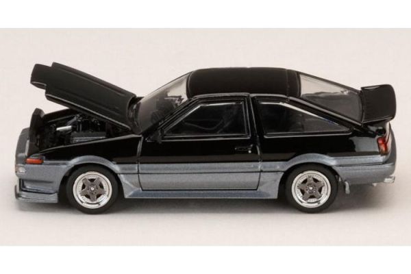 (預購) Hobby JAPAN 1/64 豐田 Toyota SPRINTER TRUENO GT APEX (AE86) Late Ver. Late Ver. JDM Style Carbon Bonnet BLACK / GRAY HJ647052SG 20260810 Hobby JAPAN 1/64 豐田 Toyota SPRINTER TRUENO GT APEX (AE86) Late Ver. Late Ver. JDM Style Carbon Bonnet BLACK / GRAY HJ647052SG