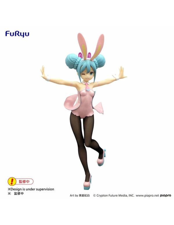 FURYU 景品 初音未來 BiCute Bunnies 珍珠粉ver. FURYU 景品 初音未來 BiCute Bunnies 珍珠粉ver.