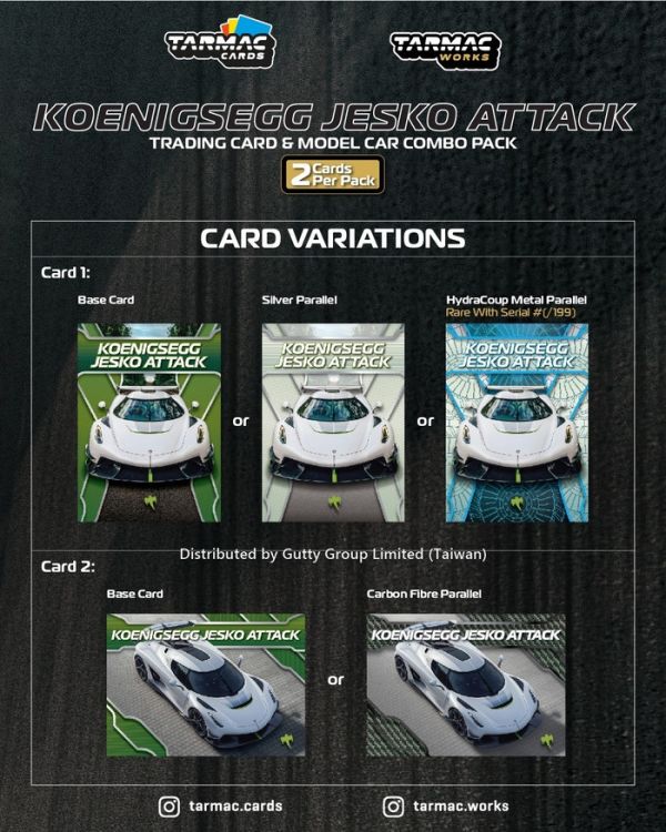 TARMAC WORKS 1/64 柯尼賽克 Koenigsegg Jesko Attack 白色 神獸 Lamley特別版 (附隨機TC卡2張) T64G-TL052-WH TARMAC WORKS 1/64 柯尼賽克 Koenigsegg Jesko Attack 白色 神獸 Lamley特別版 (附隨機TC卡2張) T64G-TL052-WH