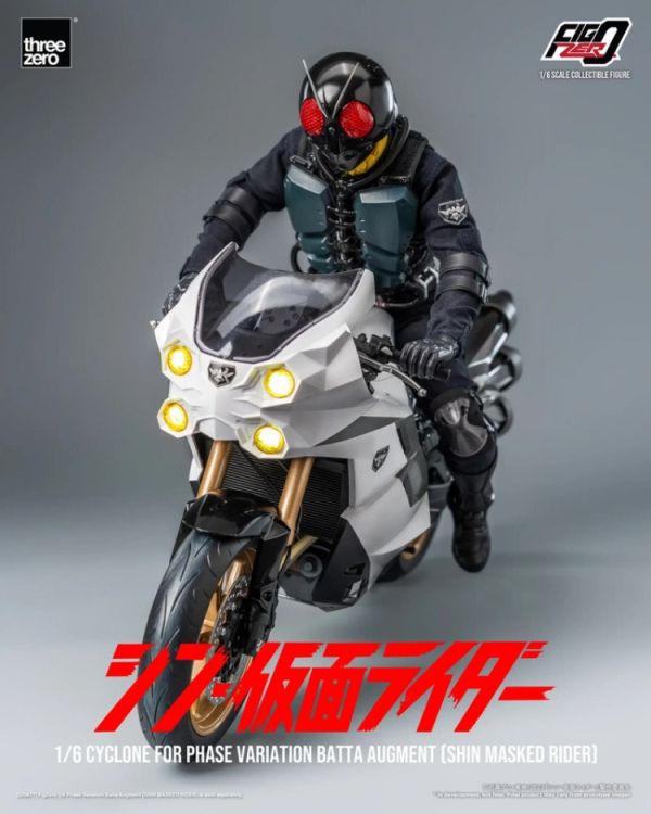 threezero FigZero 1/6 新假面騎士 大量發生型相變異蝗蟲怪人電單車 旋風號 可動完成品 threezero FigZero 1/6 新假面騎士 大量發生型相變異蝗蟲怪人電單車 旋風號 可動完成品