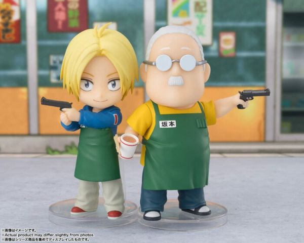 BANDAI Figuarts mini 坂本日常 朝倉新 可動完成品 BANDAI Figuarts mini 坂本日常 朝倉新 可動完成品