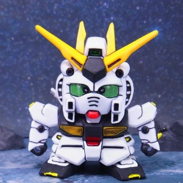 BANDAI SD鋼彈 BB戰士 007 Nu鋼彈 機動戰士鋼彈 逆襲的夏亞 組裝模型 BANDAI SD鋼彈 BB戰士 007 Nu鋼彈 機動戰士鋼彈 逆襲的夏亞 組裝模型