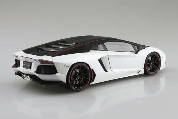 AOSHIMA 青島 1/24 超跑#12 藍寶堅尼 Aventador Pirelli Edition '15 組裝模型 AOSHIMA 青島 1/24 超跑#12 藍寶堅尼 Aventador Pirelli Edition '15 組裝模型