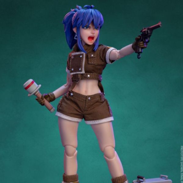 吞時工作室 1/12 越南大戰XX 合金彈頭XX 莉安娜·哈迪蘭 Leona Heidern 可動完成品 吞時工作室 1/12 越南大戰XX 合金彈頭XX 莉安娜·哈迪蘭 Leona Heidern 可動完成品