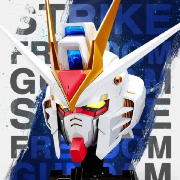 BANDAI BN HEAD 鋼彈頭 攻擊自由鋼彈 機動戰士 鋼彈 SEED DESTINY 已塗裝完成品 BANDAI RX-78-2 初鋼 鋼彈頭 GUNDAM 已塗裝完成品