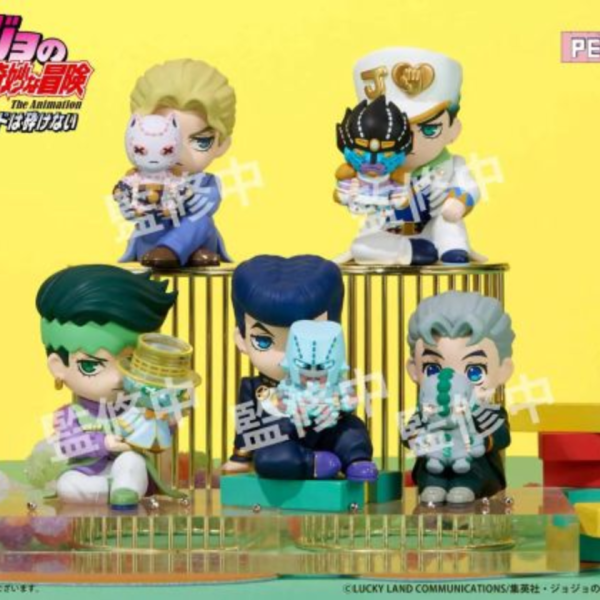 (預購) Takaratomy Arts 盲盒 PERIHAPI! JoJo 不滅鑽石 捉迷藏公仔 全8種 一中盒8入販售 20261001 Takaratomy Arts 盲盒 PERIHAPI! JoJo 不滅鑽石 捉迷藏公仔 全8種 一中盒8入販售