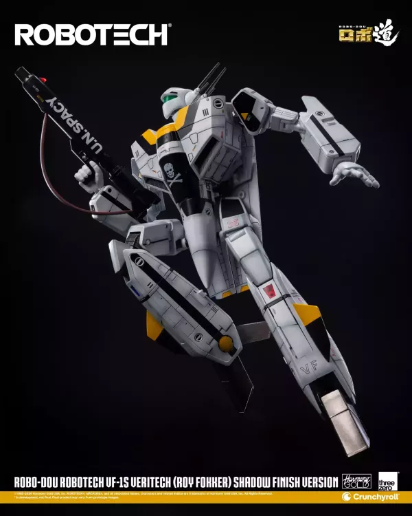 (預購) 特別式樣 threezero ROBO-DOU 超時空要塞 VF-1S 變形戰鬥機 洛福卡 寫實陰影塗裝版 20.3cm 3Z10796W0 20260825 threezero ROBO-DOU 超時空要塞 VF-1S 變形戰鬥機 洛福卡 明暗塗裝版 20.3cm 3Z10796W0