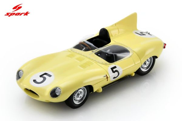 (預購) Spark 1/43 Jaguar D-Type No.5 4th Le Mans 24H 1956 S2931 20260823 Spark 1/43 Jaguar D-Type No.5 4th Le Mans 24H 1956 S2931