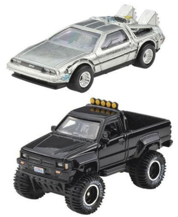 (預購) Hot Wheels風火輪 回到未來 時光車 / 1987 豐田皮卡 JHW48-9866 2入套組販售 20260421 Hot Wheels風火輪 回到未來 時光車 / 1987 豐田皮卡 JHW48-9866 2入套組販售