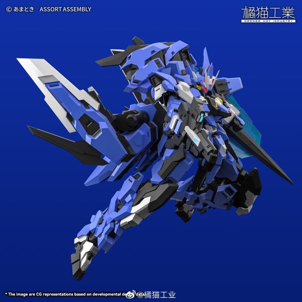 [初回特典] 橘貓工業 1/100 Ext-GS/EA ESTAILEV 閃靈 組裝模型  [初回特典] 橘貓工業 1/100 Ext-GS/EA ESTAILEV 閃靈 組裝模型 