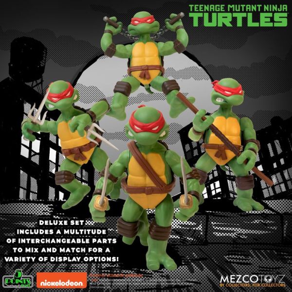 MEZCO TOYZ 忍者龜 變種大亂鬥 豪華版 MEZCO TOYZ 忍者龜 變種大亂鬥 豪華版