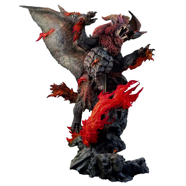 CAPCOM 魔物獵人 魔物雕像 獄炎之王 炎王龍 復刻版 [再販],CAPCOM,魔物獵人,魔物雕像,獄炎之王,炎王龍,復刻版,