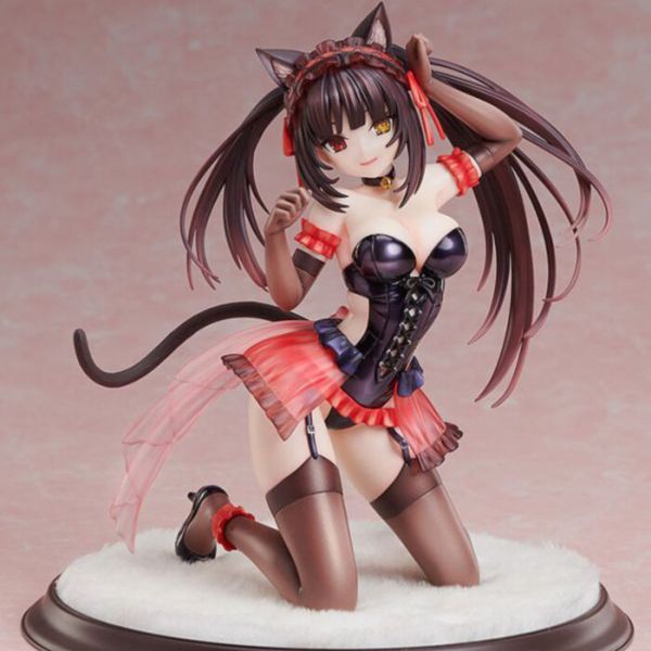 KADOKAWA 1/7 約會大作戰DATE A BULLET 赤黑新章 原作版 時崎狂三 貓耳ver. PVC完成品 KADOKAWA 1/7 約會大作戰DATE A BULLET 赤黑新章 原作版 時崎狂三 貓耳ver. PVC完成品