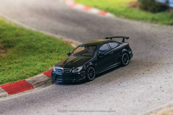 TARMAC WORKS 1/64 賓士 Mercedes-Benz C 63 AMG Coupé Black Series 霧面黑 T64G-009-MB TARMAC WORKS 1/64 賓士 Mercedes-Benz C 63 AMG Coupé Black Series 霧面黑 T64G-009-MB