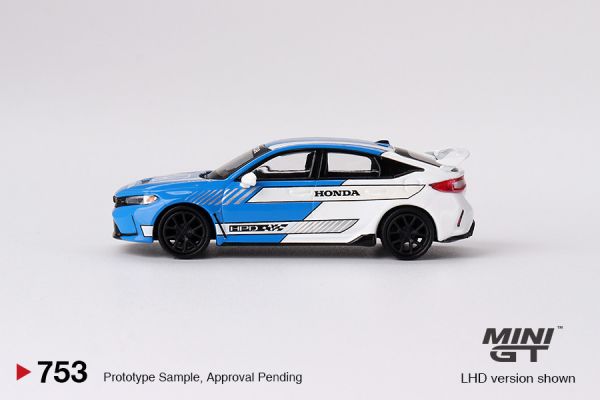 MINIGT 1/64 本田 Honda Civic Type R #3 2023 Pace Car Blue MINIGT 1/64 本田 Honda Civic Type R #3 2023 Pace Car Blue