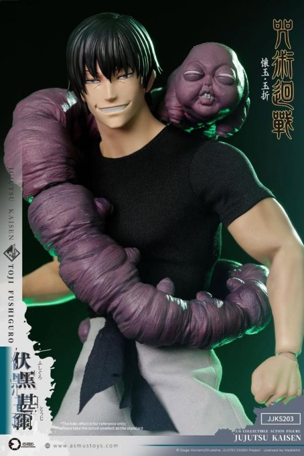 (預購) AsmusToys 1/6 咒術迴戰 懷玉‧玉折 伏黑甚爾 可動完成品 JJKS203A 20260623 AsmusToys 1/6 咒術迴戰 懷玉‧玉折 伏黑甚爾 可動完成品 JJKS203A