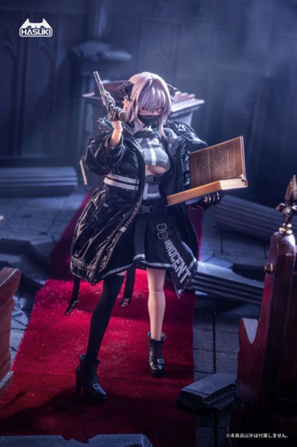 [豪華版] HASUKI 1/12 pocket art系列第九彈 魅魔修女 芙莉德 可動完成品 PA009SP [豪華版] HASUKI 1/12 pocket art系列第九彈 魅魔修女 芙莉德 可動完成品 PA009SP