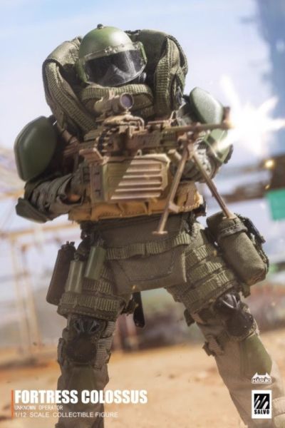 HASUKI 1/12 SA02 Salvo系列 黑色行動 盾兵 可動完成品 HASUKI 1/12 SA02 Salvo系列 黑色行動 盾兵 可動完成品