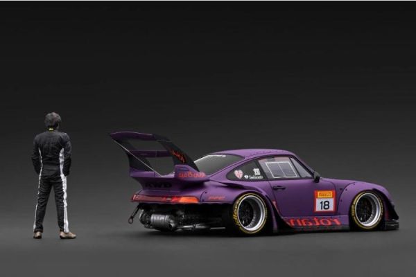 (預購) ignition model 1/18 RWB 993 Matte Purple With Mr. Nakai IG4042 20260507 ignition model 1/18 RWB 993 Matte Purple With Mr. Nakai IG4042