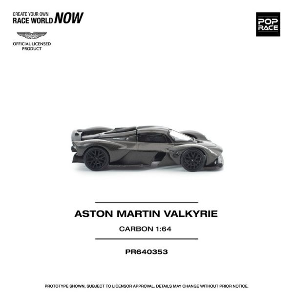 (預購) POP RACE 1/64 奧斯頓馬丁 ASTON MARTIN VALKYRIE CARBON EDITION (預購) POP RACE 1/64 奧斯頓馬丁 ASTON MARTIN VALKYRIE CARBON EDITION