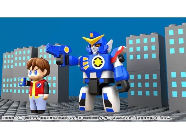 (預購) Good Smile BRICKROID 勇者傳說 達鋼&高杉星史 20261029 Good Smile BRICKROID 勇者傳說 達鋼&高杉星史