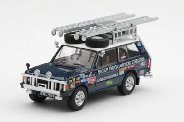 (預購) MINIGT 1/64 荒原路華 Range Rover 1971 British Trans-Americas Expedition (VXC-765K) MGT01364-L LHD 20260813 MINIGT 1/64 荒原路華 Range Rover 1971 British Trans-Americas Expedition (VXC-765K) MGT01364-L LHD